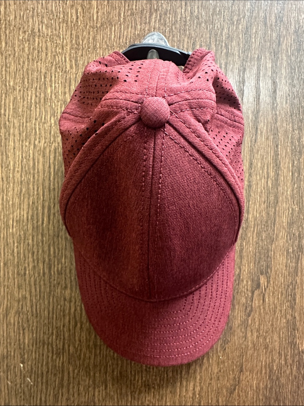 Melin Brand Maroon Perforated Performance Baseball Cap